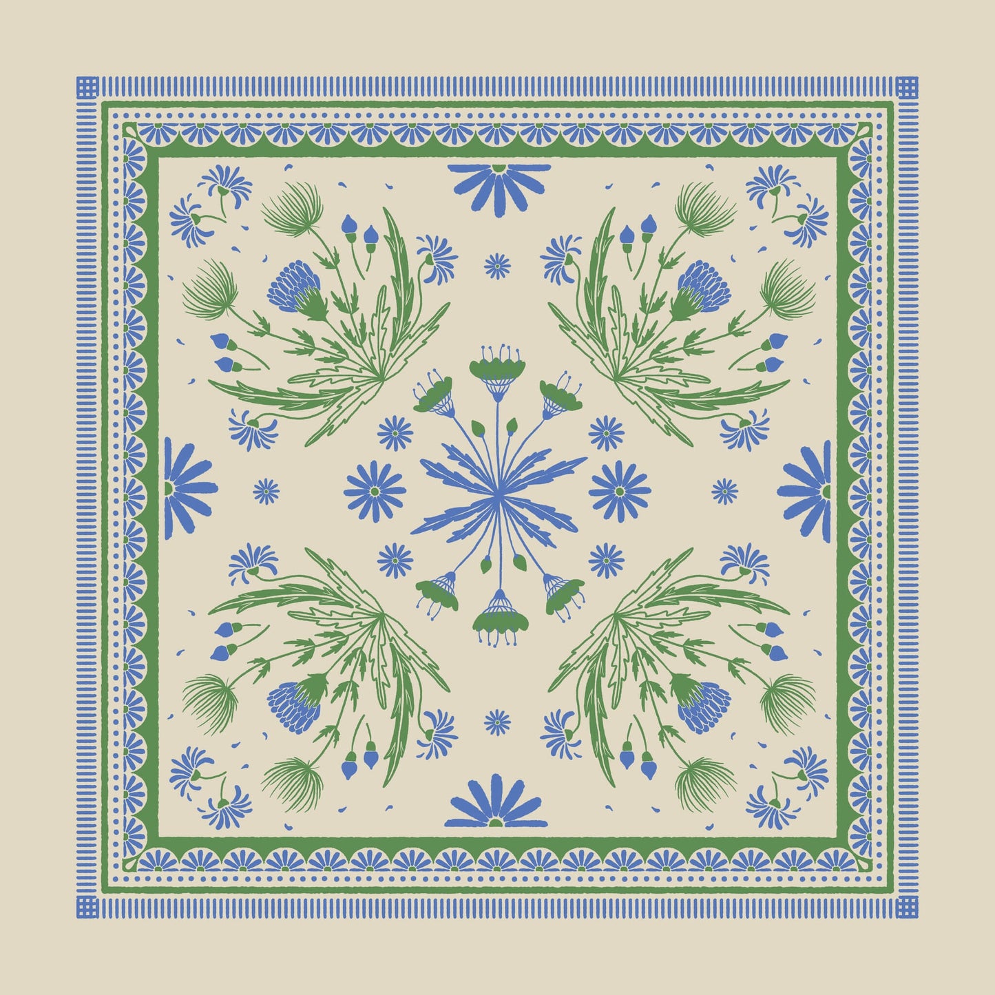 Folk Garden Bandana