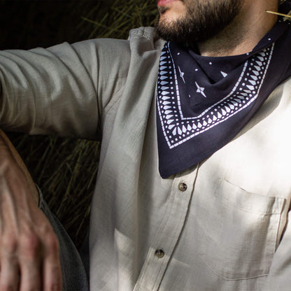 Midnight Star Black Bandana