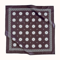 Deep Purple Sunburst Bandana