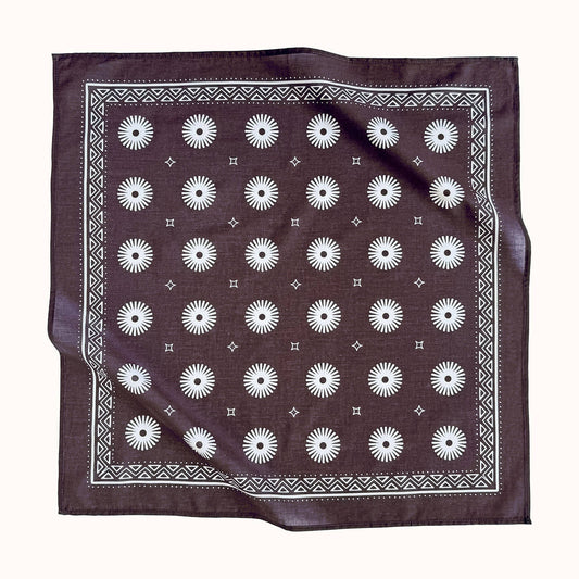 Deep Purple Sunburst Bandana