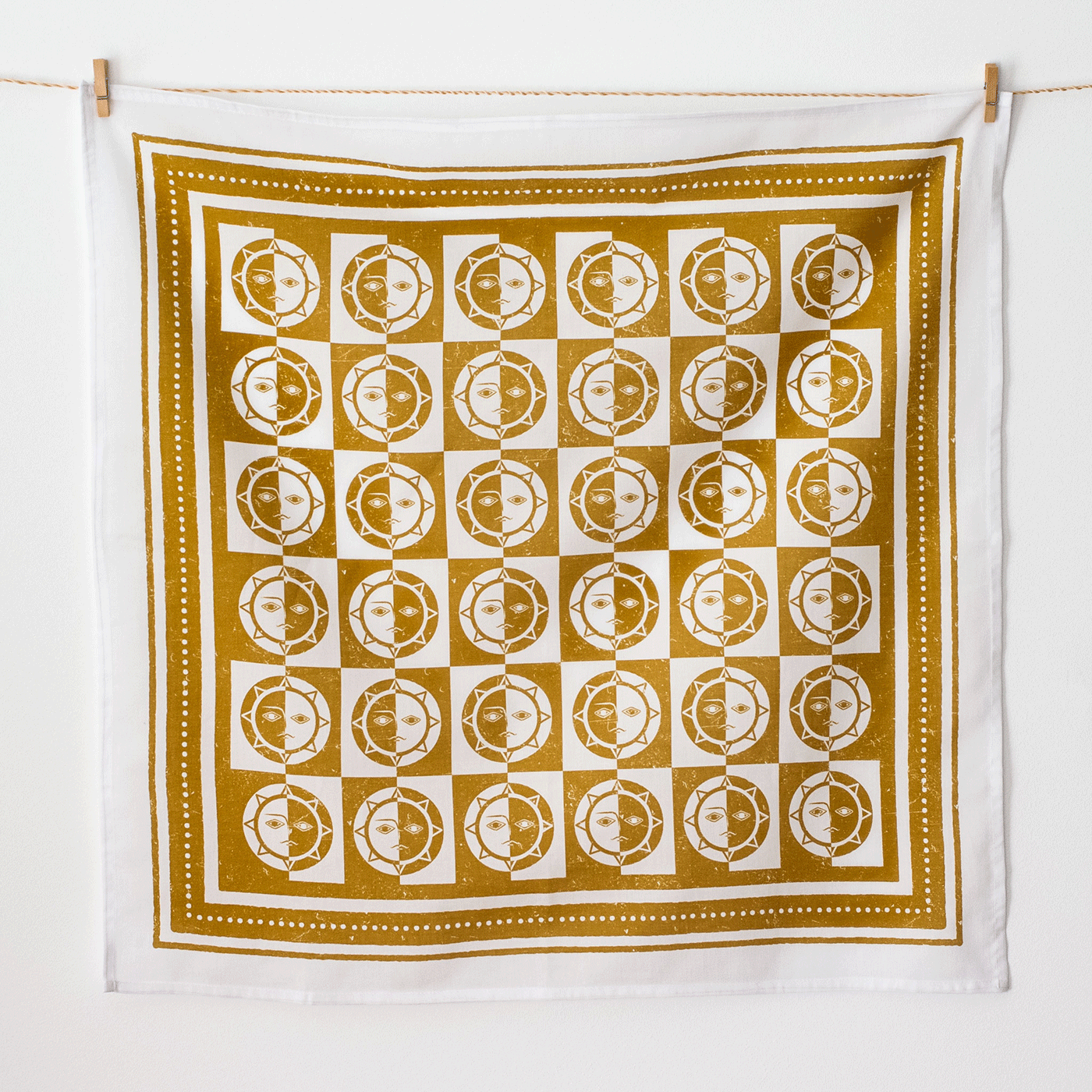Sun Grid Bandana