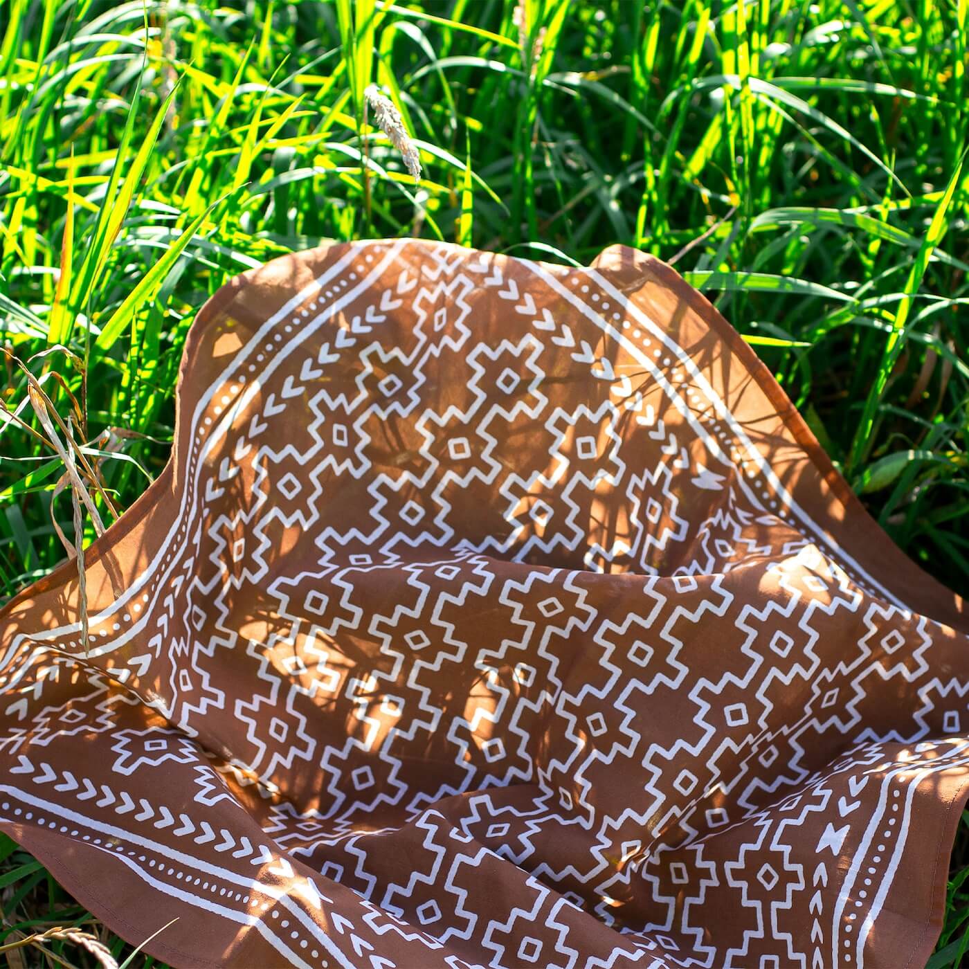 Southwest Grid Bandana